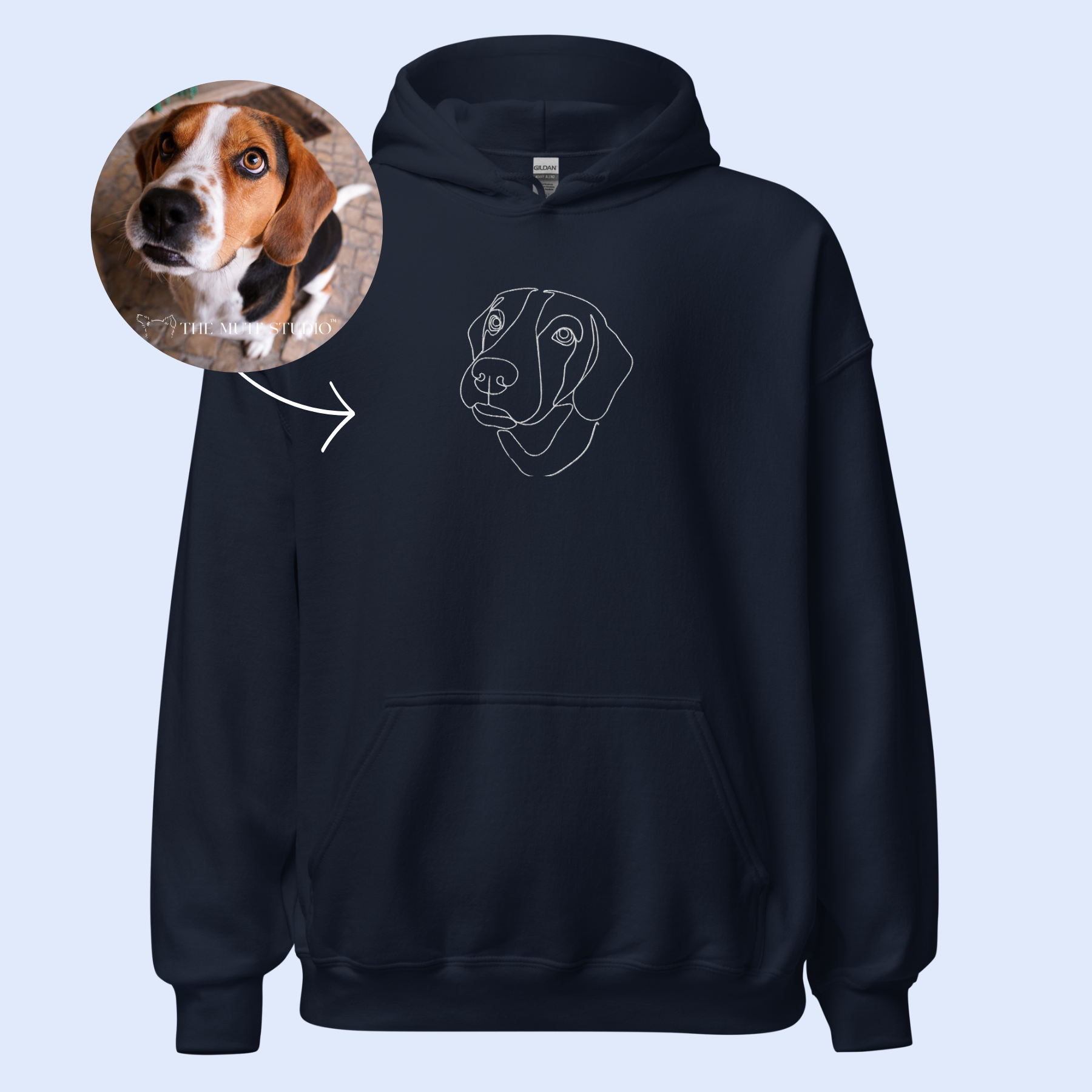 Custom Embroidered Hoodie