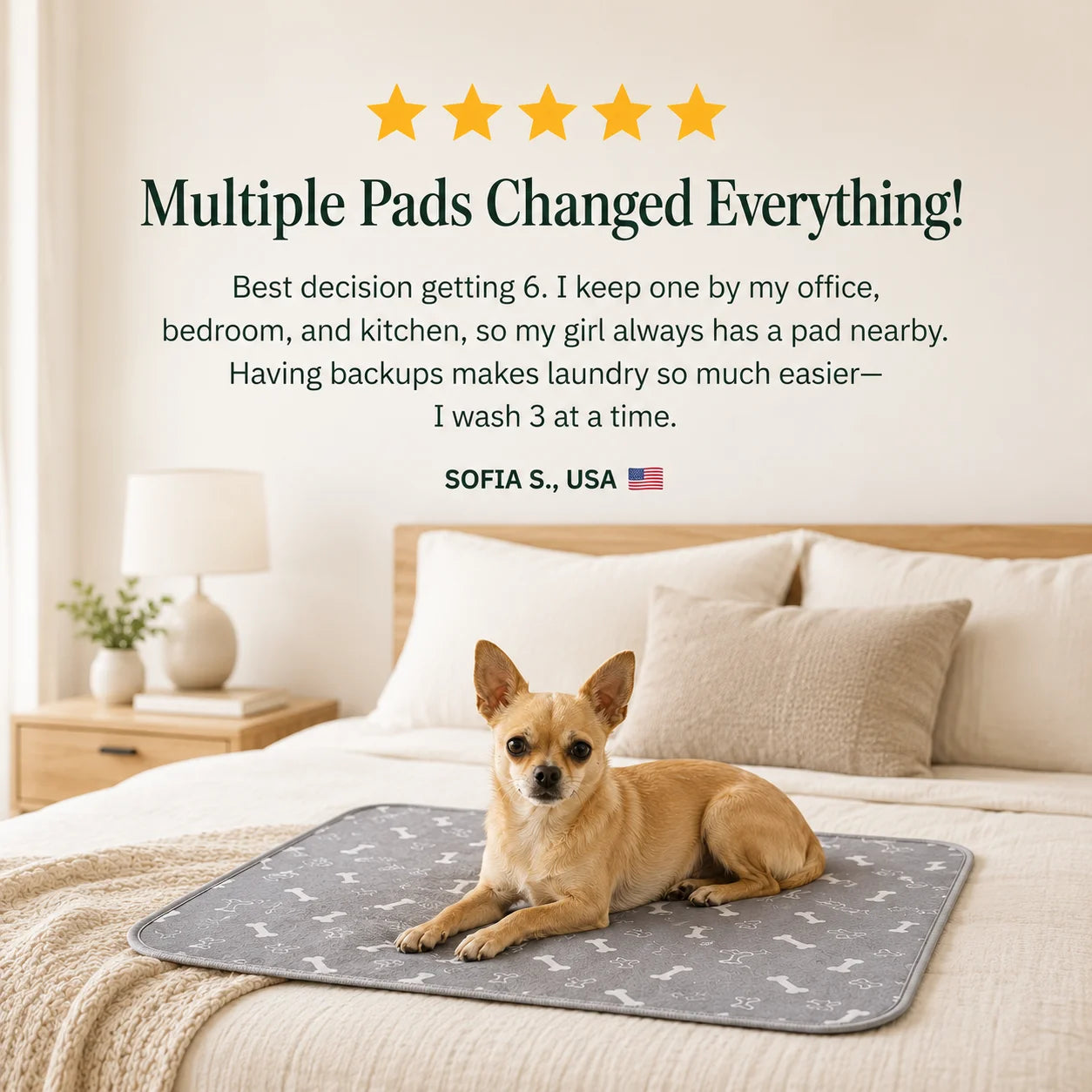 The ScentSmart™ Pad — The Last Pee Pad You'll Get